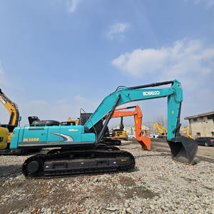Excavadora de segunda mano de bajo precio, maquinaria de construcción, Kobelco, hidráulico en buen estado, a la venta, a bajo precio - Product Image 2