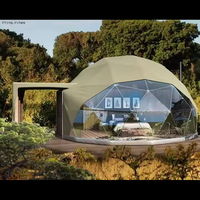 Haute sécurité en plastique gonflable clair Glamping Cottage jardin bulle dôme enfants Camping tente