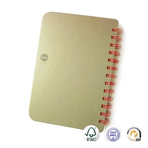 Free Design Custom Spiral Bound Film Laminated Notebook High Quality Cardboard Offset Paper Exercise Dot Line Blank Text Hard - Product Image 3