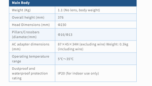 OTSUKA ENVL6K-D เครื่องมือตรวจสอบแบบยึดติดด้วยคลิปหนีบแบบออปติคอล 2X-15X - Product Image 5