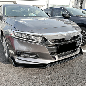 Car Front Bumper Lip Spoiler Diffuser Splitters Body Kit Aprons Cover Guard Trim for Honda Accord 10th 2018 2019 2020 2021 - Product Image 5