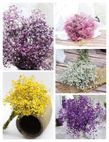 Harga Pabrik Buket Bunga Bayi Diawetkan Baby 'S Breath Bunga Gypsophila DIY Buket Bunga Dekorasi Rumah Pernikahan