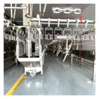 Chaîne d'acier inoxydable de machine d'abattage de roue de chariot de pièces de ligne d'abattage de poulet