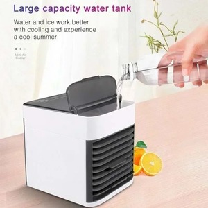 New Conditioning Fan Portable Household Desktop Usb Cooling Mobile Humidification Water-cooled Spray Small Portable - Product Image 2