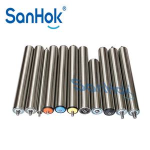 Rulo tabla konveyör için çinko kaplama karbon çelik yaylı konveyör silindirleri - Product Image 3