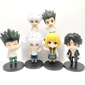 Top Selling 6 Stijlen Hunter X Hunter Anime Figuur Killua Zoldyck Gon Freecsss Action Figure Anime Model Pop Speelgoed