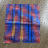 56*64cm Mehrfarbige Polypropylen-Gewebetaschen Raffia PP-Säcke für Peru, Guatemala Tragetaschen