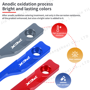 ฝาครอบป้องกันเซ็นเซอร์ ABS สำหรับ <span class=keywords><strong>PCX</strong></span> PCX125 150 160 PCX125 PCX150 PCX160  วัสดุอลูมิเนียมอัลลอย CNC ป้องกันล้อเบรก - Product Image 4
