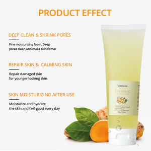 <span class=keywords><strong>Detergente</strong></span> Viso alla Curcuma all'Ingrosso, Skincare Coreana Sbiancante e Nutriente, Cura della <span class=keywords><strong>Pelle</strong></span> Organica per Pelli Grasse, <span class=keywords><strong>Gel</strong></span> <span class=keywords><strong>Detergente</strong></span> Viso - Product Image 4