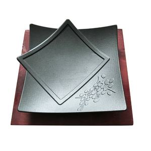 Cast Iron Teppanyaki Steak <strong>Grill</strong> Plate square Plate <strong>Grill</strong> <strong>Pan</strong> - Product Image 6