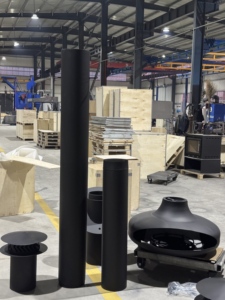 <span class=keywords><strong>Chimenea</strong></span> Suspendida Ecológica sin Humo, <span class=keywords><strong>Chimenea</strong></span> Colgante de <span class=keywords><strong>Leña</strong></span> con Fuego Real para Espacios Comerciales - Product Image 6