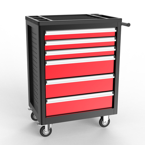 Chariot à outils professionnel à 7 tiroirs roues de verrouillage de comptoir anti-salissure pour atelier de mécanicien de salon de coiffure de <span class=keywords><strong>garage</strong></span> OEM - Product Image 2