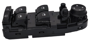 Convient pour BMW série 5 E60 E61 voiture lève-<span class=keywords><strong>vitre</strong></span> électrique interrupteur principal interrupteur de fenêtre universel 61319122113 - Product Image 3