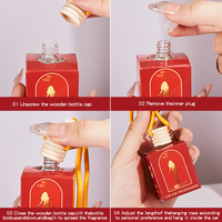 Diffuseur d'air frais pour voiture, flacon suspendu, parfum de voiture personnalisé, parfum de luxe, accessoires de voiture, décoration intérieure, mini parfum pour homme