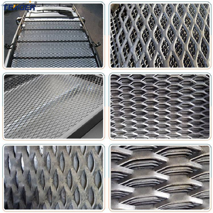 Đặc điểm kỹ thuật cao tùy chỉnh thép không gỉ/Nhôm/Titan mở rộng lưới kim loại cho tường trang trí hàng rào - Product Image 4