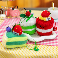Pendentif en peluche, mini jouet en peluche, pendentif mignon en forme d'animal, breloque en peluche, porte-clés en peluche pour décorer sacs et sacs à dos
