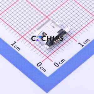 MC-109-4P80 USB Connector SMD Connector ( Connector Type: Micro-B )( Gender: Female )( Mounting Type: Sink Board ) - Product Image 2