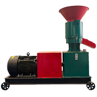 Nouvelle machine à granulés d'aliments pour animaux de 1200 kg/h pour matières premières humides/sèches