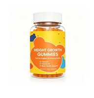 Bonbons gélifiés Omega 3 DHA Fibres pour la croissance en hauteur, 60 unités en bouteille, Soutien immunitaire pour adultes, Durée de conservation de 24 mois, Marque personnalisable OEM