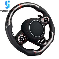 Volant en carbone LED pour BMW MINI R56 R50 R58 R57 R55 F53 F56-LCi2 Pièces de voiture en fibre de carbone pour Mini Coupé 2010-2024