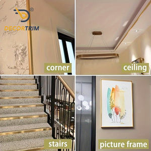 Металлическая наружная угловая линия из алюминиевого сплава - Product Image 2