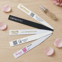 Bandes de test de parfum en papier de différentes tailles personnalisées, échantillonneurs de parfum, bandes olfactives pour tester les fragrances, carte-cadeau