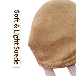 Chaussons de gymnastique artistique <span class=keywords><strong>russes</strong></span> marron, chaussettes demi-paume, chaussures de ballet d'entraînement, chaussons de danse pour enfants et adultes - Product Image 4