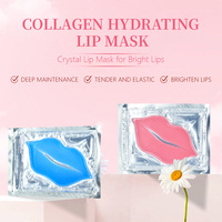 Vente en gros Mascarilla De Labios Pink Lipmask Private Label Bio Hydratant Repulpant Collagène Lèvres Masque de sommeil
