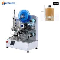 FK618 Flache tikettier maschine Halbautomat ische hochpräzise Maschinen für SD-Karten-/Telefon batterien