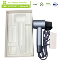 Inserts en pulpe moulée sur mesure pour emballages cosmétiques, boîtes en pulpe moulée pour produits électroniques, fabricant de pulpe de papier recyclable