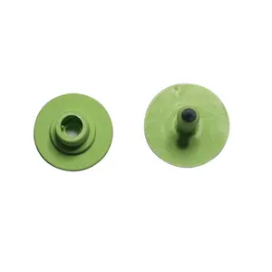 1#+7# Blueworth small size round tpu plastic ear tags for pig and newborn