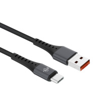 Kabel Pengisi Daya USB Teleskopik Pegas Laris Manis 3A Pengisian Cepat Kabel Data Sinkronisasi Melingkar yang Dapat Diulur untuk iPhone Android