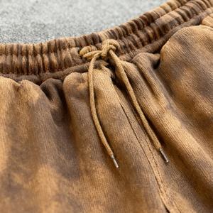 Proveedor de Ropa de Moda: Conjunto Deportivo Personalizado de Algodón French Terry para Hombre, Estilo Urbano, Oversize, con Efecto Desgastado por el Sol y Lavado Ácido, Sudadera con Capucha de Corte Cuadrado Vintage - Product Image 2