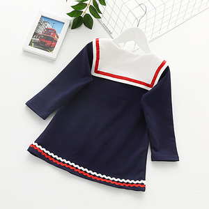 New Modern Fashion Dubai Branded Blue Dresses for Children Kids Design Direct Buy From China Supplier - Product Image 4