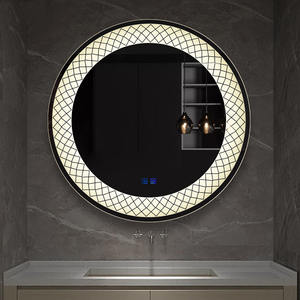 Oscurecimiento continuo maquillaje inodoro círculo táctil desempañador <span class=keywords><strong>espejo</strong></span> lámpara <span class=keywords><strong>led</strong></span> interior moderno lámparas de pared luces inteligentes para el hogar - Product Image 1