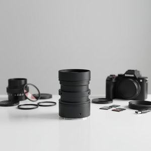 <span class=keywords><strong>Microscope</strong></span> métallurgique biologique de haute qualité, objectif auxiliaire 0,5X, mise au point manuelle, réglage dioptrique 3D - Product Image 1