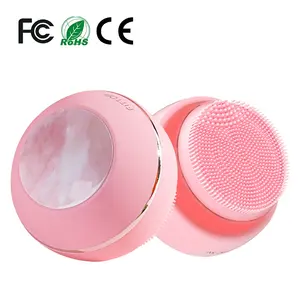 Guangdong Hot Sale 9-in-1 high frequency 3d sonic brush face deep facial cleansing without hand numbness brush facial electric