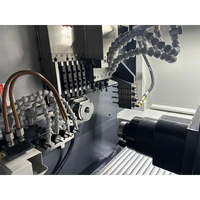 Tour CNC de type suisse avec tournage, fraisage, perçage et fraisage latéral Tour CNC automatique suisse à 6 axes