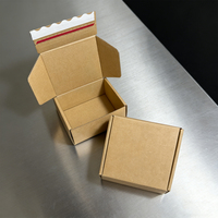 Boîte d'expédition personnalisée en carton ondulé écologique réutilisable pour vêtements, fermetures éclair électroniques, forme d'avion, impression couleur, facile à déchirer