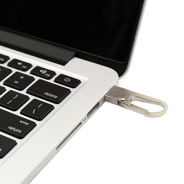 High Speed USB 2.0 Mini Flash Drive 8GB 32GB 64GB 128GB Pendrive Waterproof Metal Pen Key Chain Memory Sticks