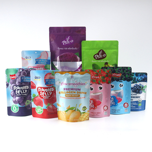 Bolsas de Plástico Selladas con Ventana para Dulces Picantes, Bolsas Reutilizables Impresas Personalizadas para Gomitas <span class=keywords><strong>Chamoy</strong></span> - Product Image 6