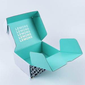 Cajas de Regalo de Cartón Corrugado de Lujo para Lencería Femenina, Elegantes Cajas con Relieve para Conjuntos de Ropa Interior, con Forro de Esponja - Product Image 2