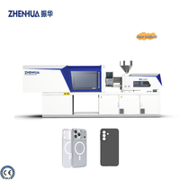 Máquina de Moldeo por Inyección de Plástico de 1200KN de Venta Caliente de Fábrica ZHENHUA para Producción de Carcasas de Teléfonos Móviles de TPU y PC