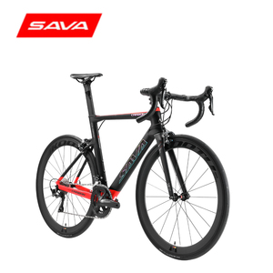 Vélo de route complet en fibre de carbone d'usine R09-R8000 vélo de route à cadre en carbone avec frein en V à 22 vitesses pour vélo de course adulte - Product Image 1