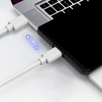 Cable USB Tipo C a Tipo C de Carga Rápida para Samsung, Cable USB C de Carga Rápida para iPhone 17 Pro Max 16 15 y Teléfonos Android