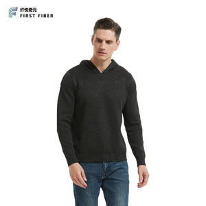 Première fibre propre marque ADAMAS sweat à capuche en Polyester 100% lavable résistant aux coupures veste noire pour la saison d'automne solide - Product Image 3