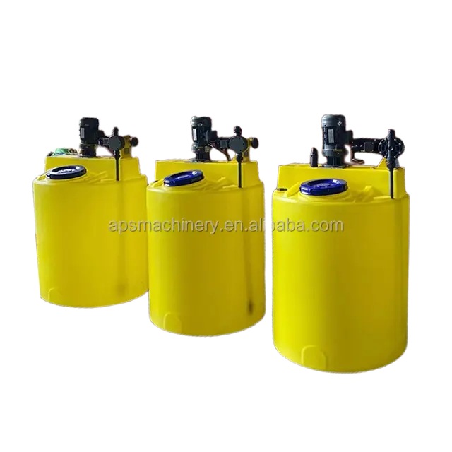 Kimyasal dozajlama sistemi klor dozajlama sistemi pH ayarlamak sistemi su arıtma için fabrika satış custom made 0.48L 2000L/saat