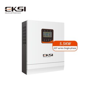Onduleur solaire <span class=keywords><strong>hybride</strong></span> réseau marche/arrêt <span class=keywords><strong>rechargeable</strong></span> 5,5 kva 5,5 kw Mptt onduleur de système solaire - Product Image 1