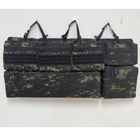 Sac de tête de lit tactique extérieur X-7 TACTIFLEX pour voiture, avec fermeture éclair et fermoir, doublure polyester/nylon, capacité 20-36L