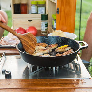 Padella <span class=keywords><strong>in</strong></span> <span class=keywords><strong>ghisa</strong></span> cucina domestica padella non patinata bistecca e uova possono essere utilizzate per il gas - Product Image 3